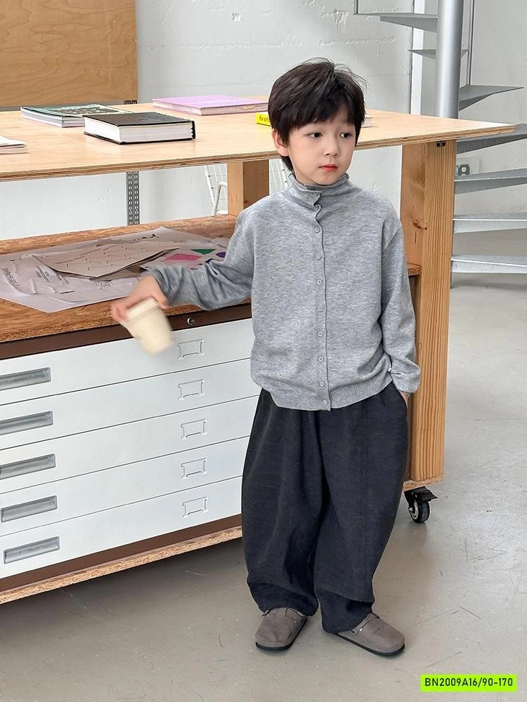 CARDIGAN CỔ LỌ ĐỘC LẠ 25G191 AMBB