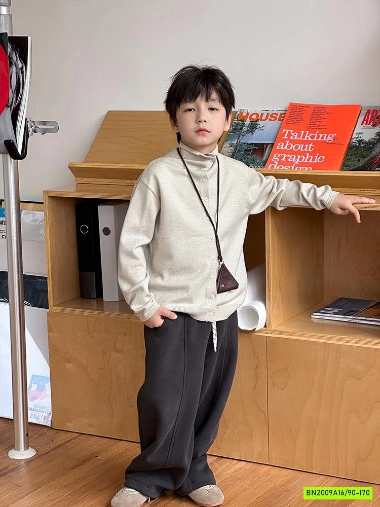 CARDIGAN CỔ LỌ ĐỘC LẠ 25G191 AMBB