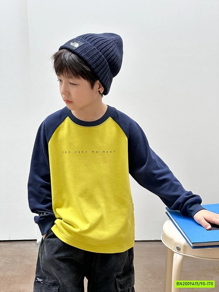 ÁO THUN PHỐI MÀU TAY 25G071 AMBB