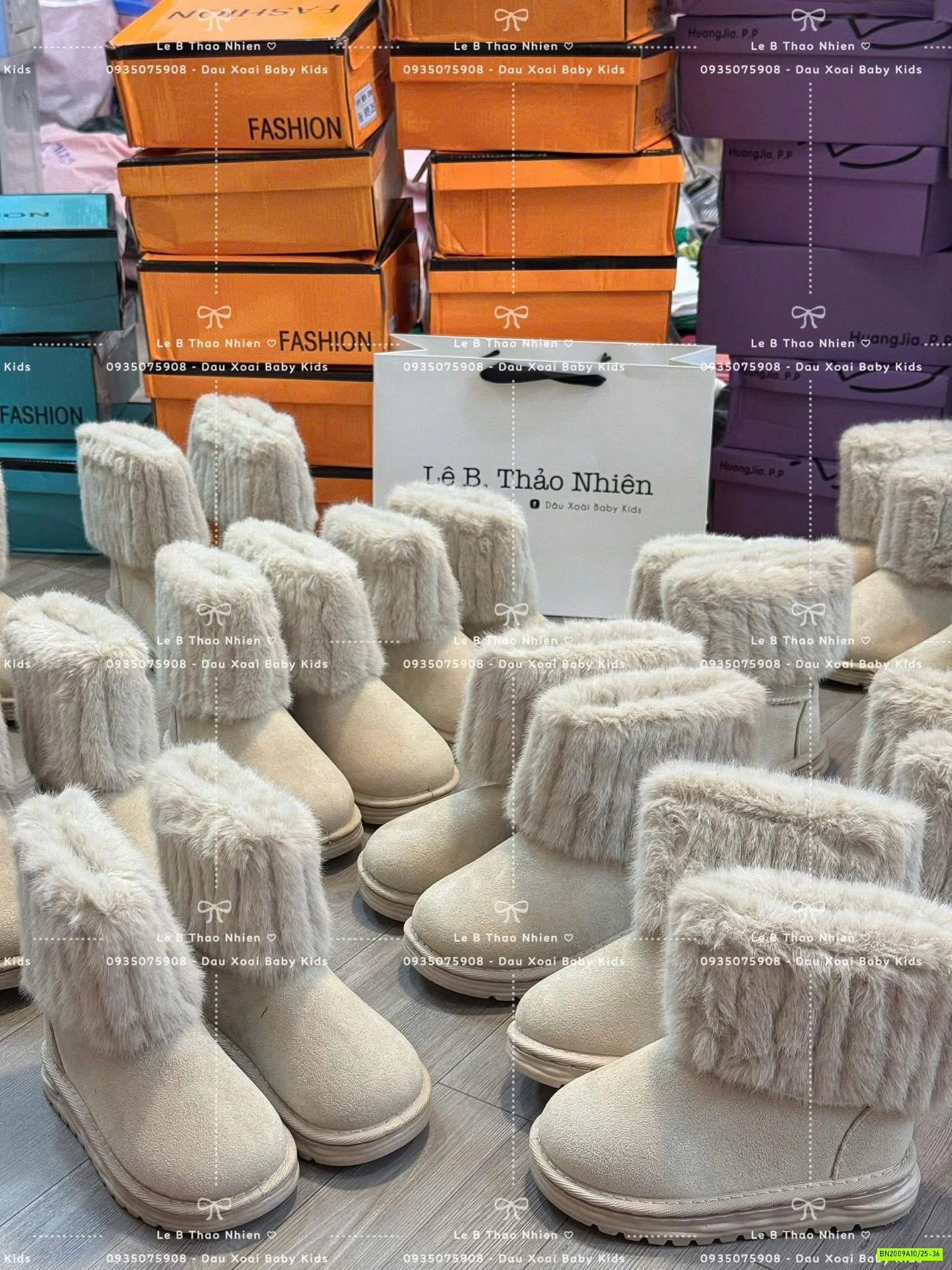 BOOT NHUNG CỔ LÔNG