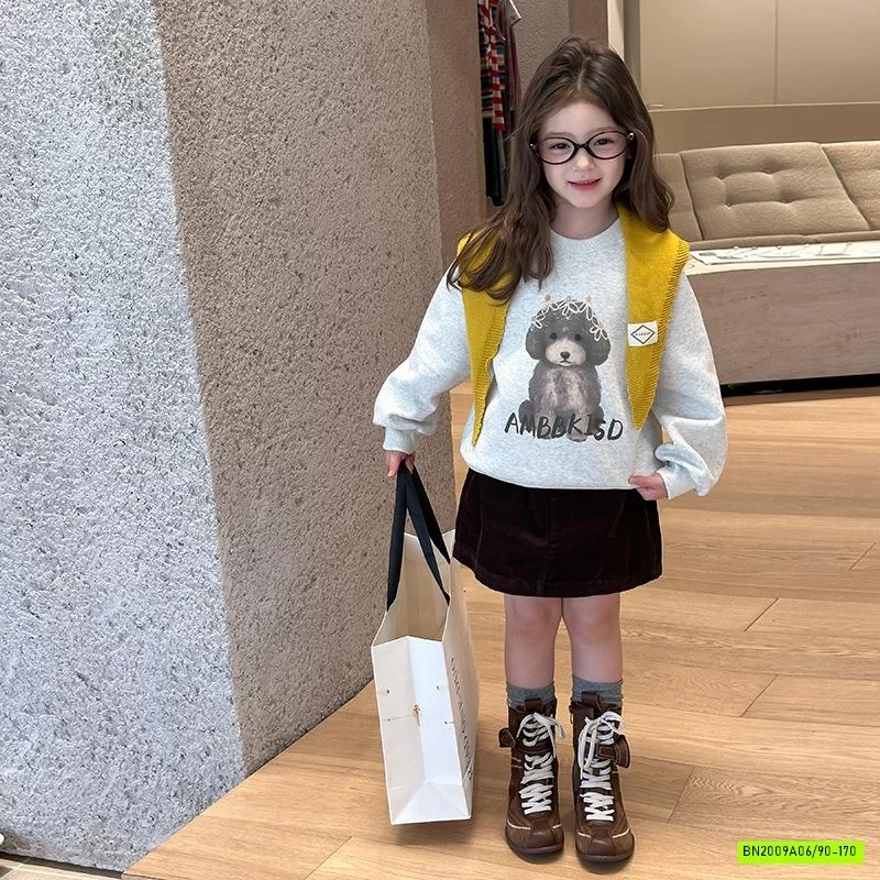 ÁO NỈ IN HÌNH 25G003 AMBB