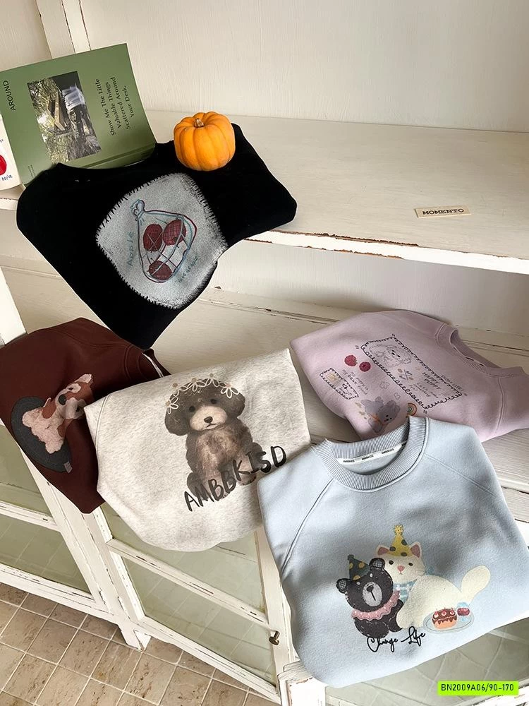 ÁO NỈ IN HÌNH 25G003 AMBB