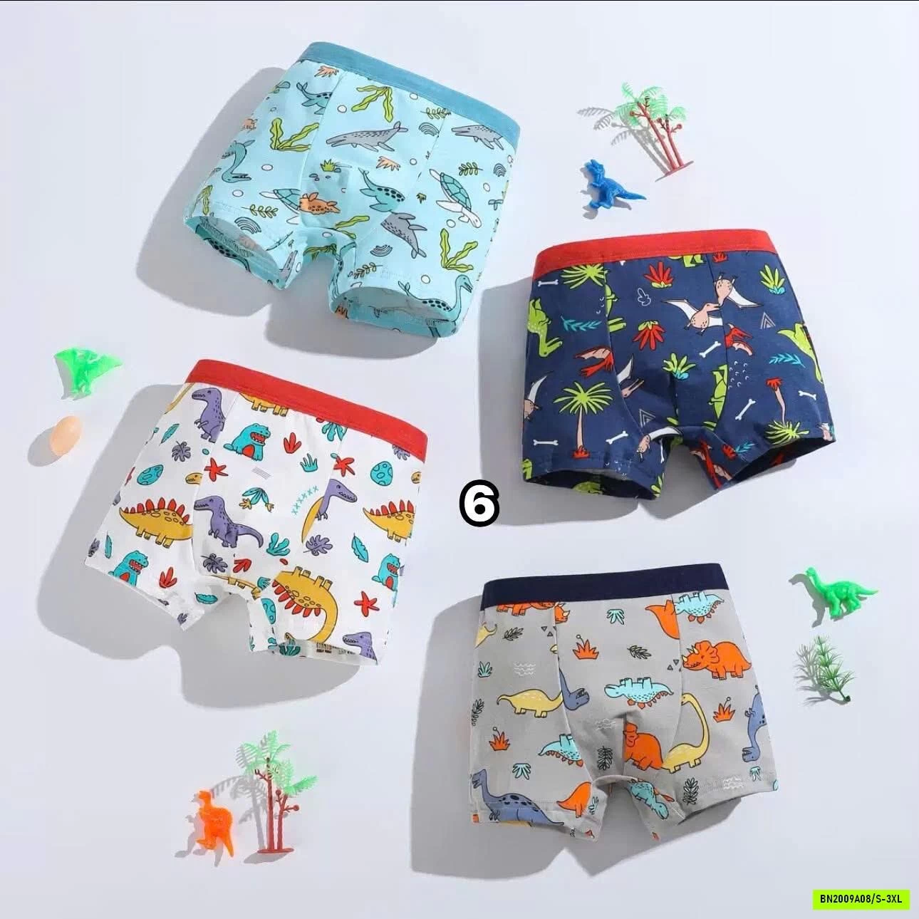 SET 4 QUẦN CHIP ĐÙI BÉ TRAI