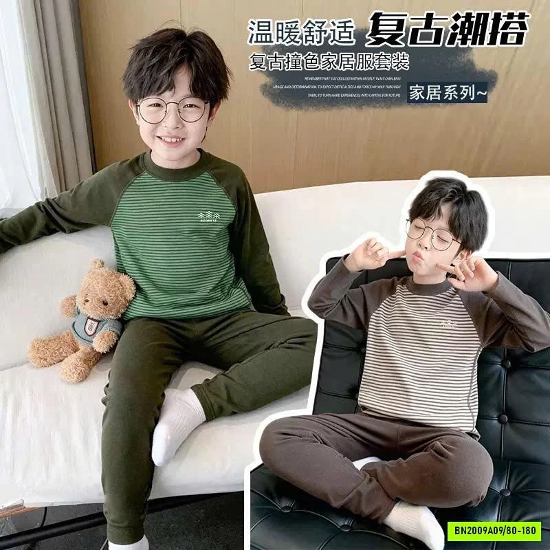 BỘ NỈ GIỮ NHIỆT CHO BÉ