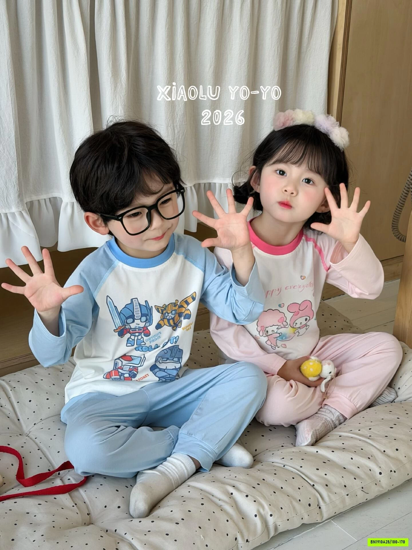 BỘ COTTON HOMEWEAR DỄ THƯƠNG