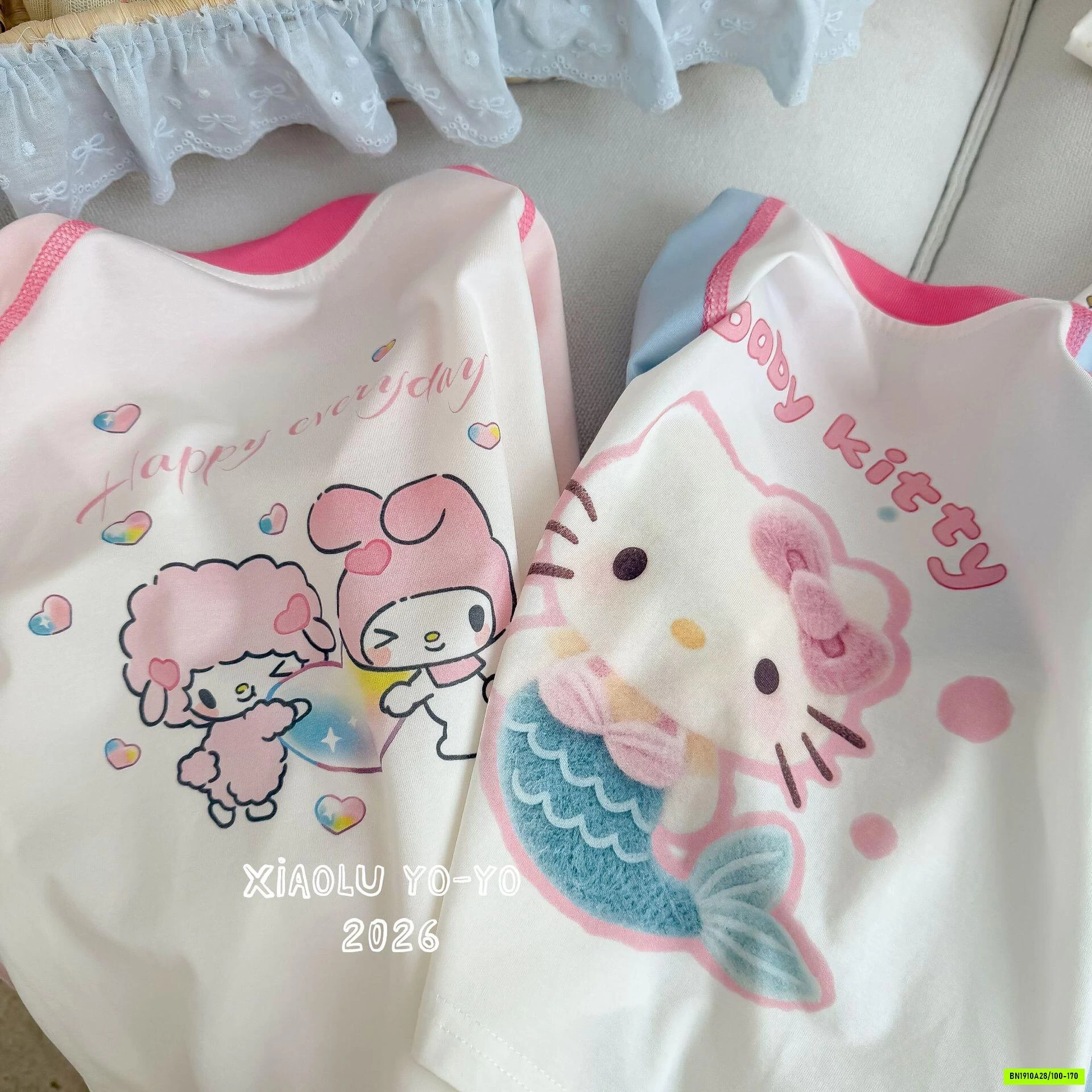 BỘ COTTON HOMEWEAR DỄ THƯƠNG