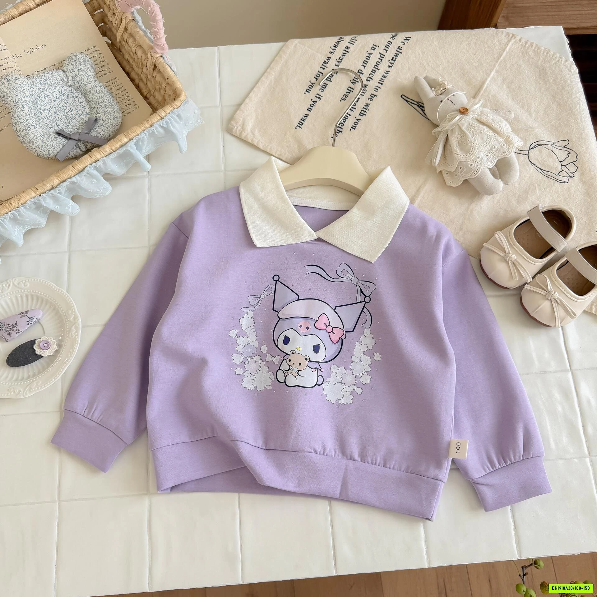 SÉT VÁY SANRIO CV XẾP LY