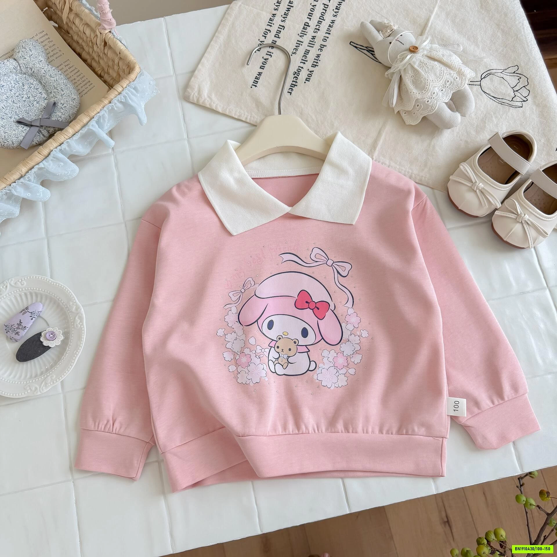 SÉT VÁY SANRIO CV XẾP LY