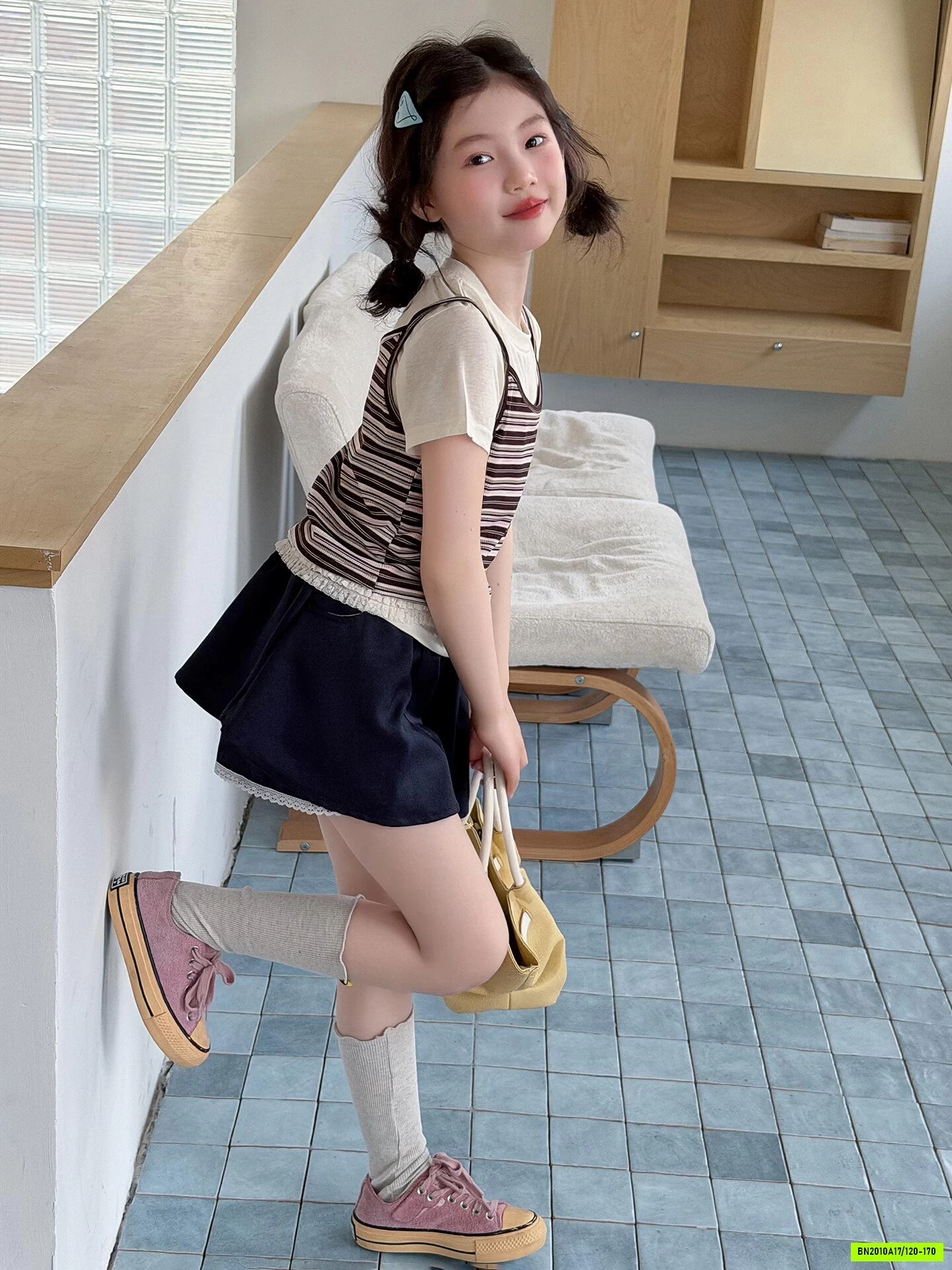 SÉT ÁO 2 DÂY MIX QUẦN VÁY SZ ĐẠI