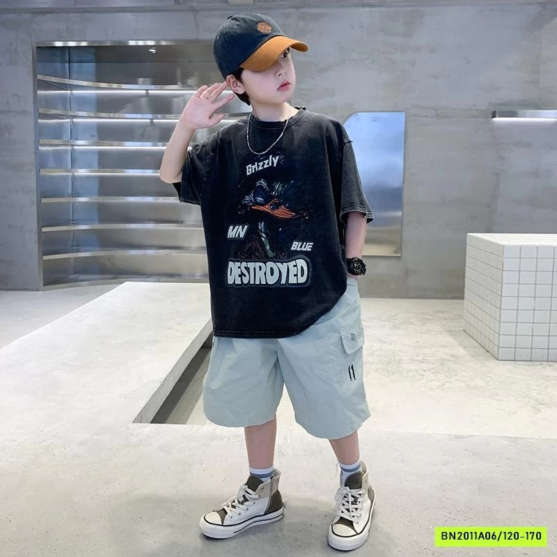 ÁO THUN VỊT MIX SHORT GIÓ SZ ĐẠI