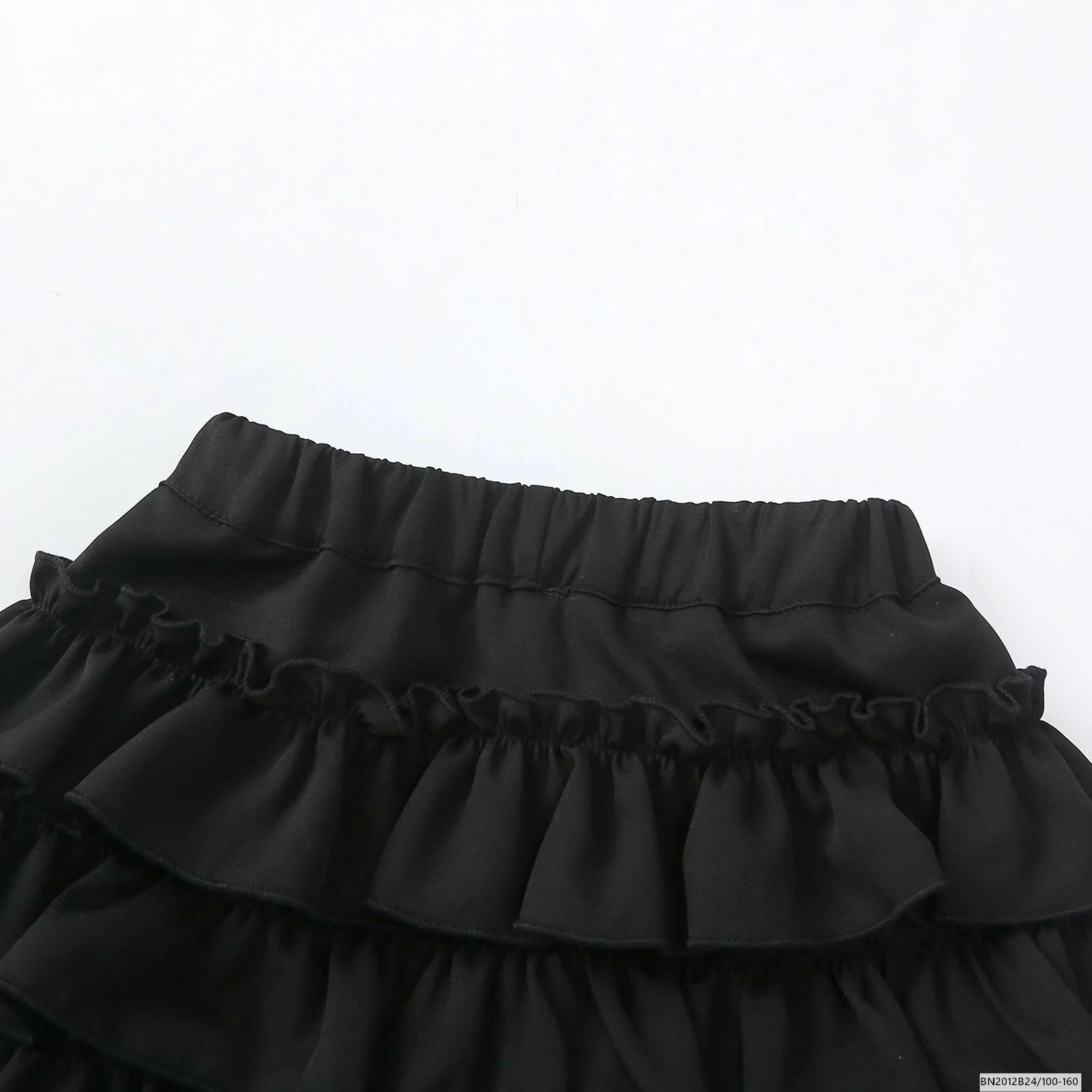 CHÂN VÁY TẦNG BÈO 3 LỚP