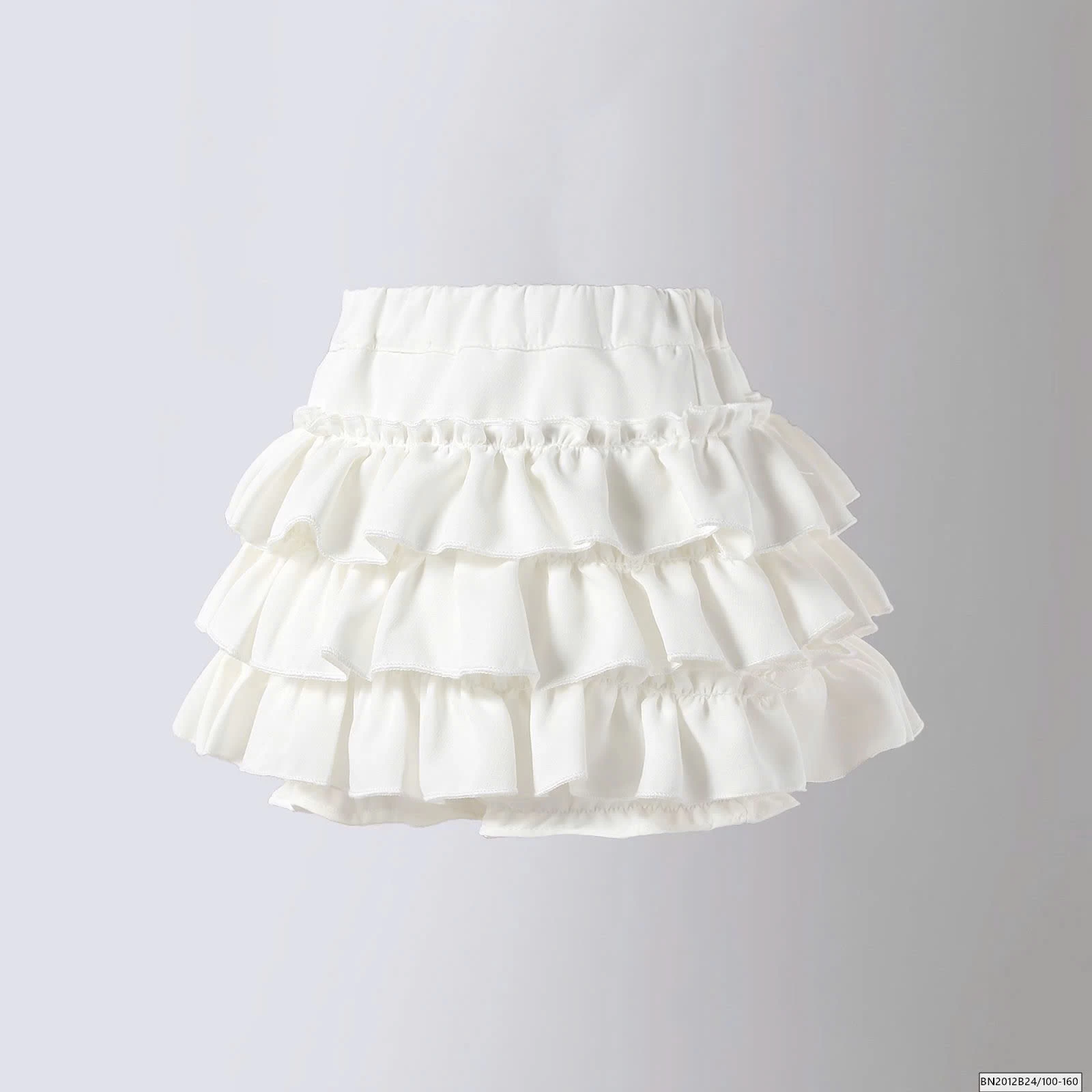 CHÂN VÁY TẦNG BÈO 3 LỚP