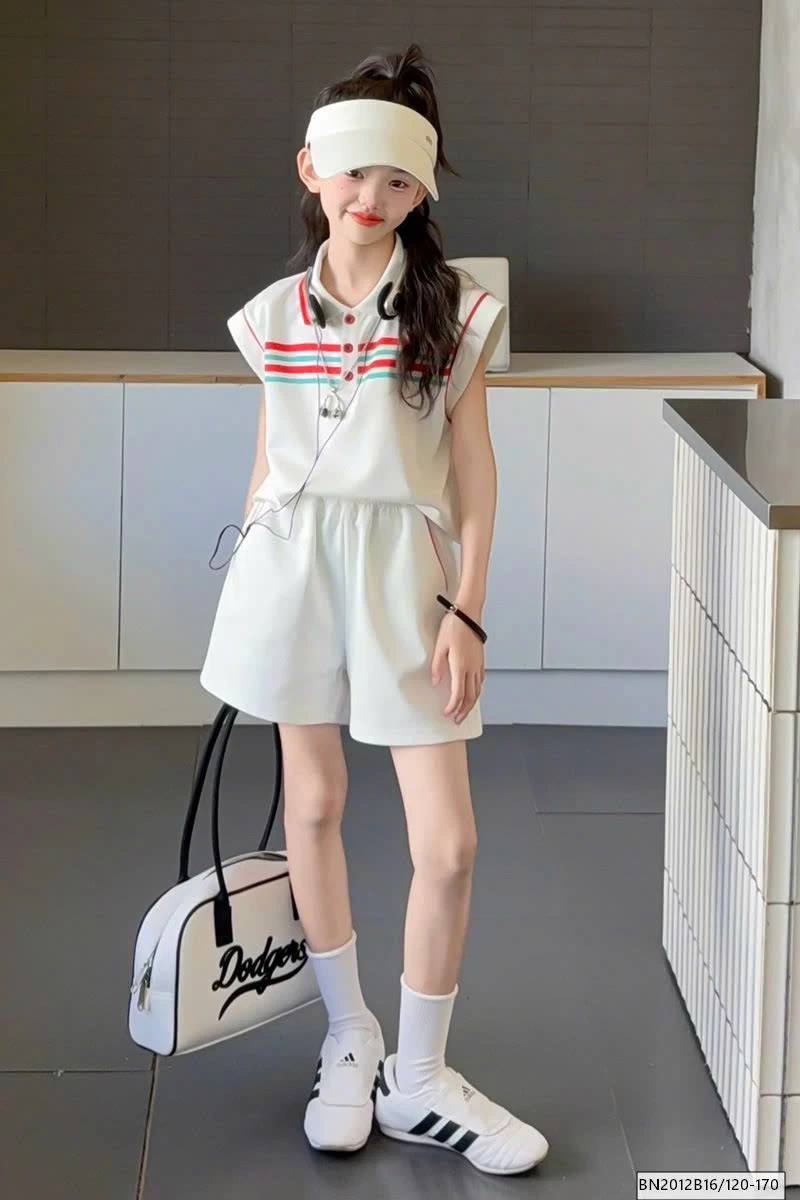 BỘ THỂ THAO SÁT NÁCH MÙA HÈ BÉ GÁI