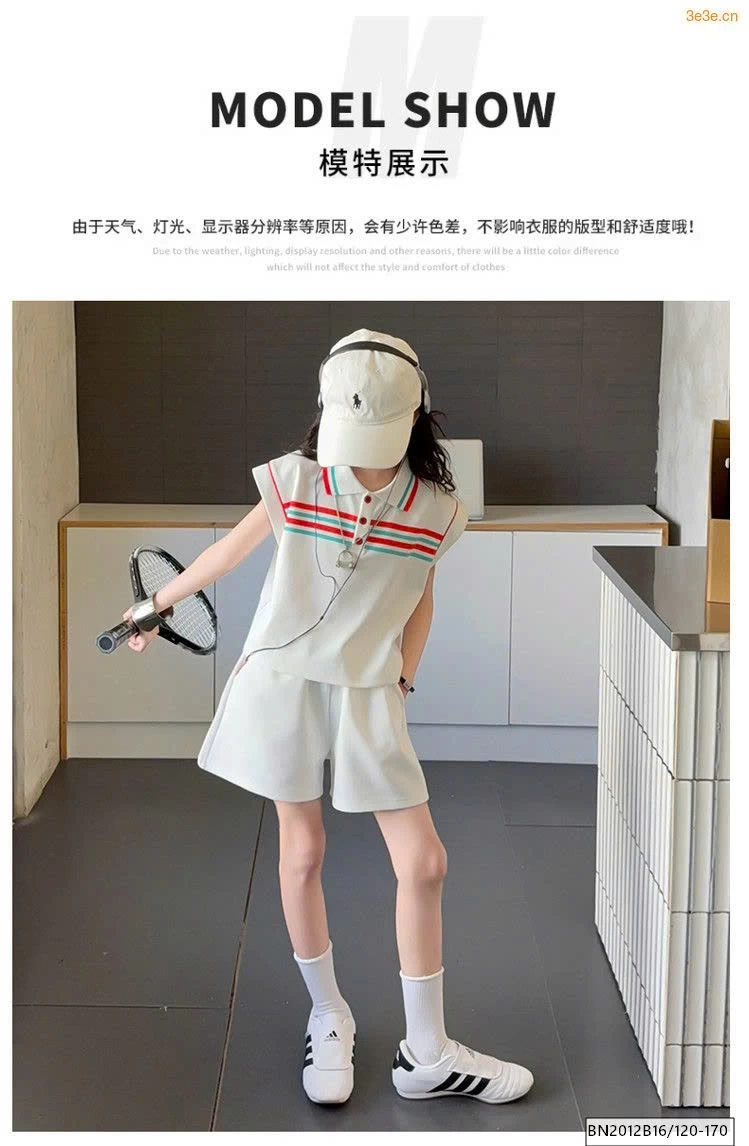 BỘ THỂ THAO SÁT NÁCH MÙA HÈ BÉ GÁI