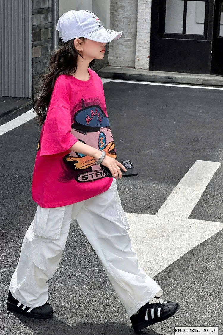 ÁO THUN DONAL HỒNG MIX QUẦN TRẮNG TÚI HỘP