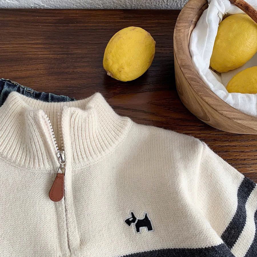 ÁO LEN KẺ NGÀNG DIỆN TẾT