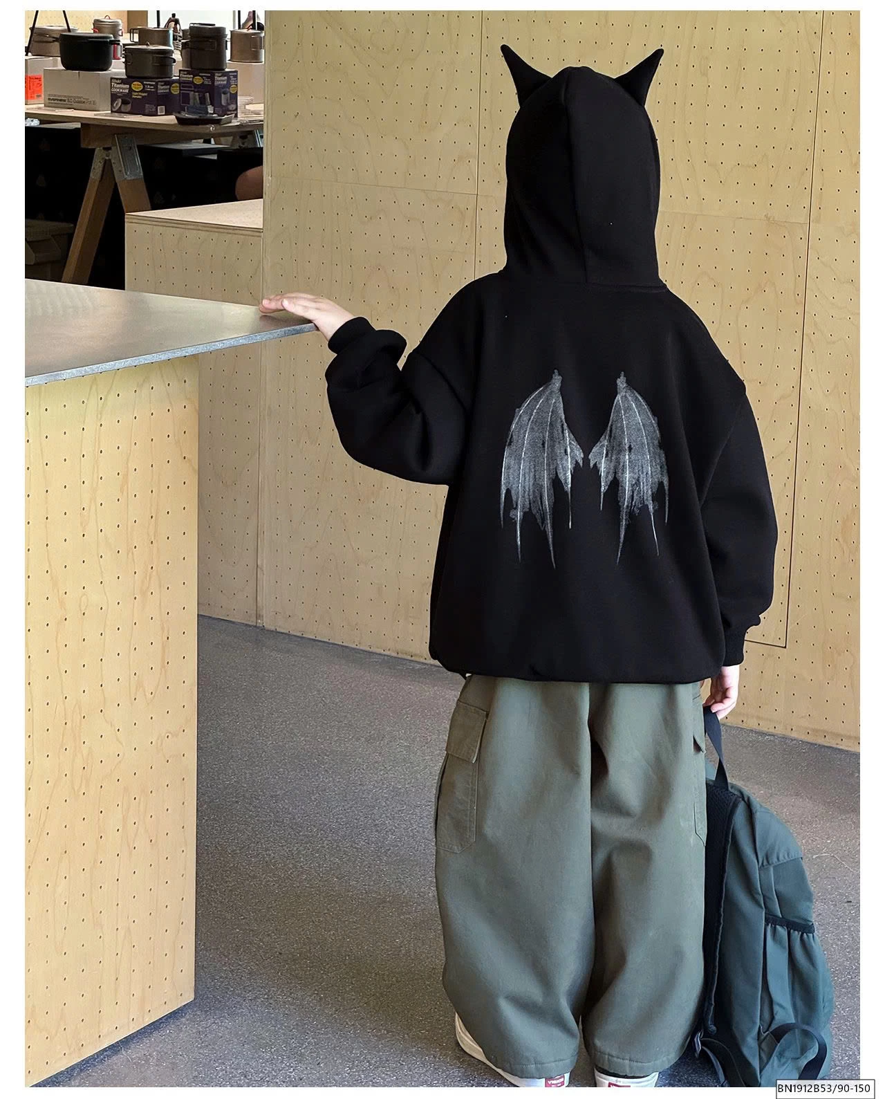 ÁO HOODIE BATMAN LÓT LÔNG CỪU