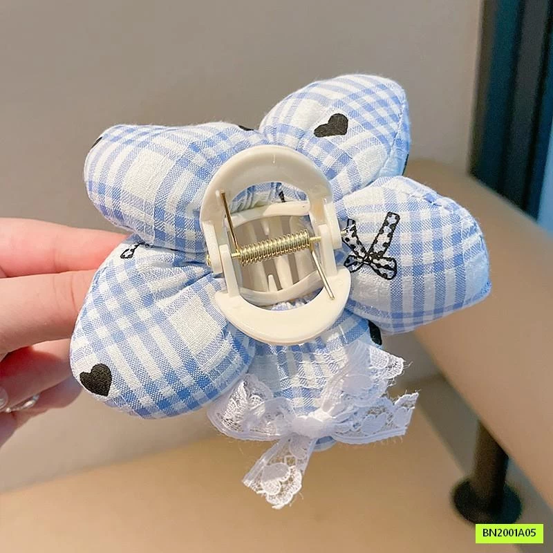 SÉT 4 KẸP TÓC HOA CHO BÉ