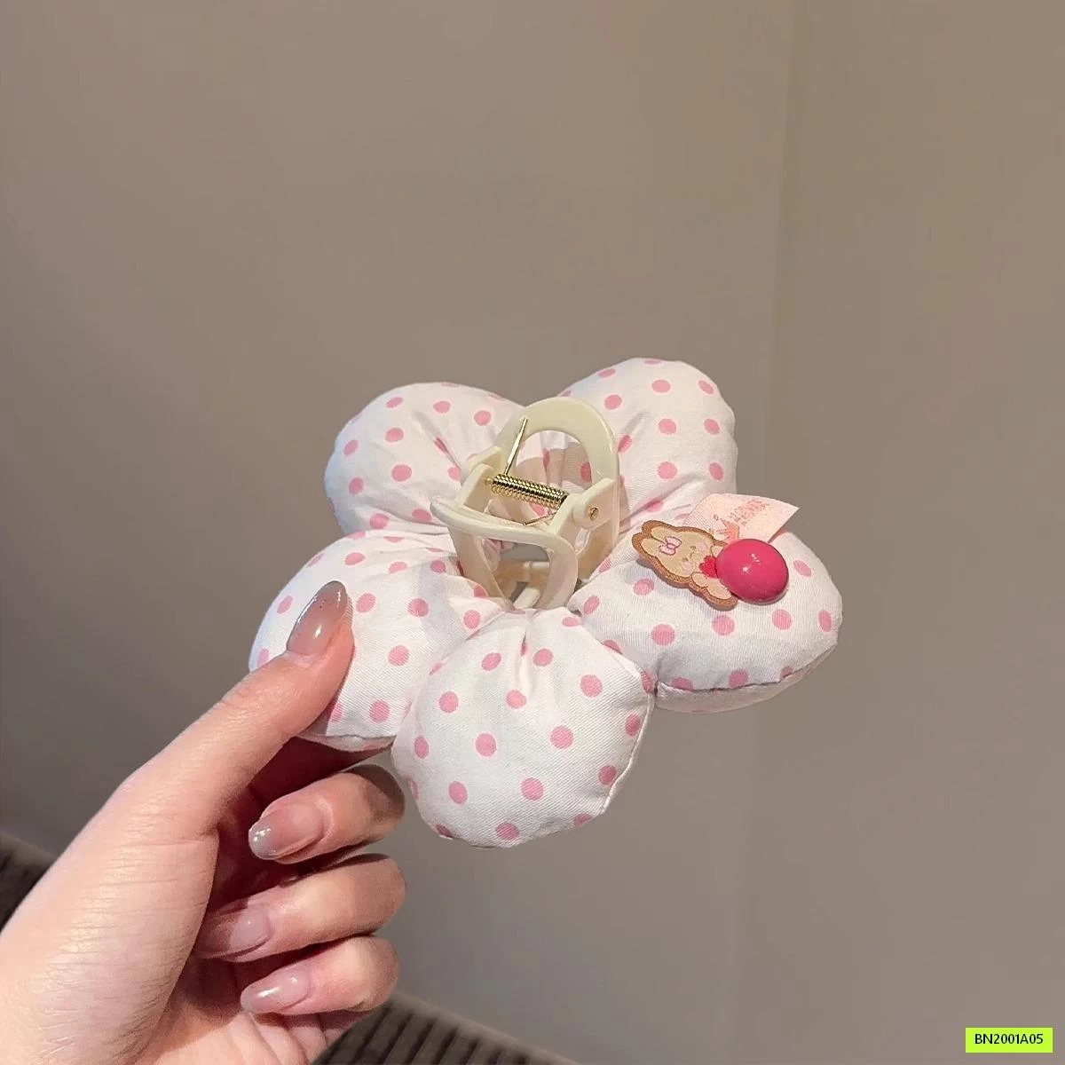 SÉT 4 KẸP TÓC HOA CHO BÉ