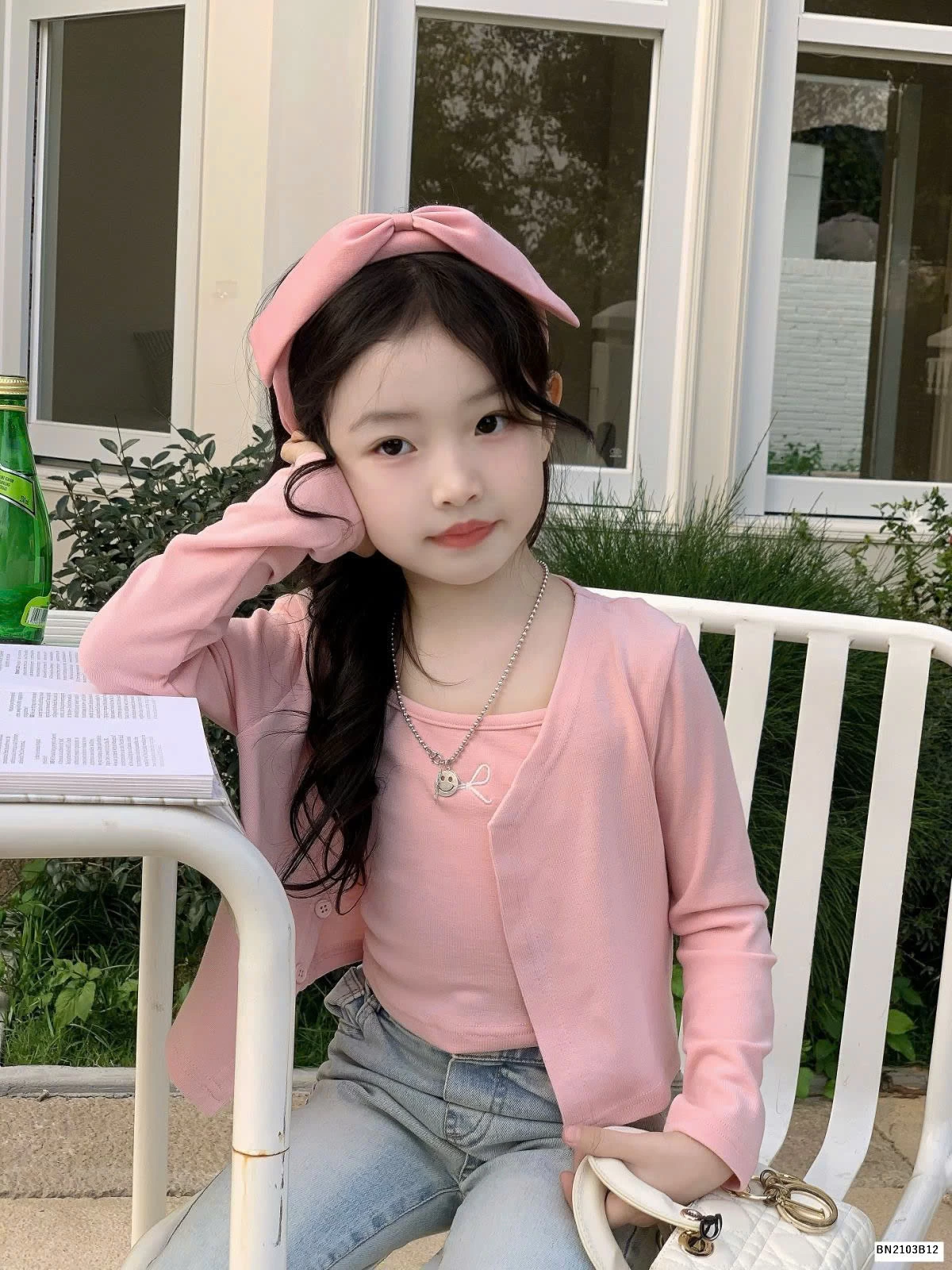 SÉT ÁO HỒNG MIX QUẦN JEAN SKINNY