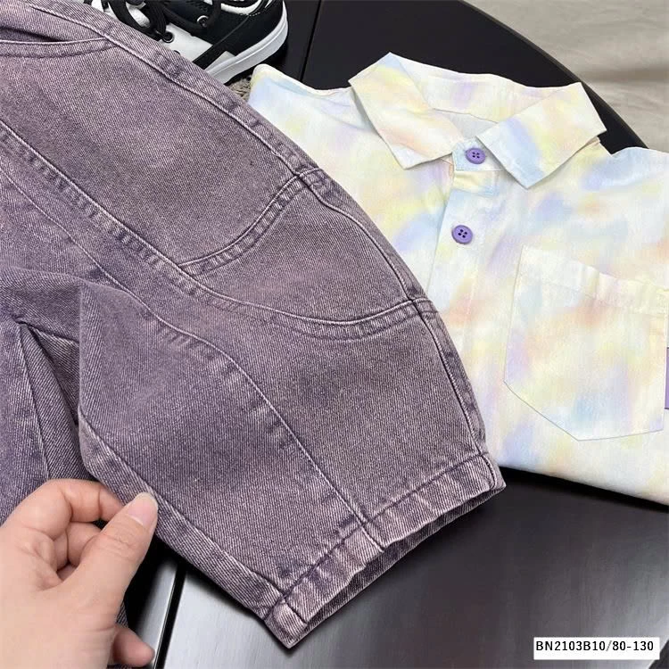 QUẦN JEAN TONE MÀU TÍM CÁ TÍNH