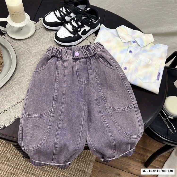 QUẦN JEAN TONE MÀU TÍM CÁ TÍNH