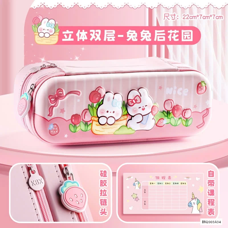 HỘP BÚT 2 TẦNG 3D