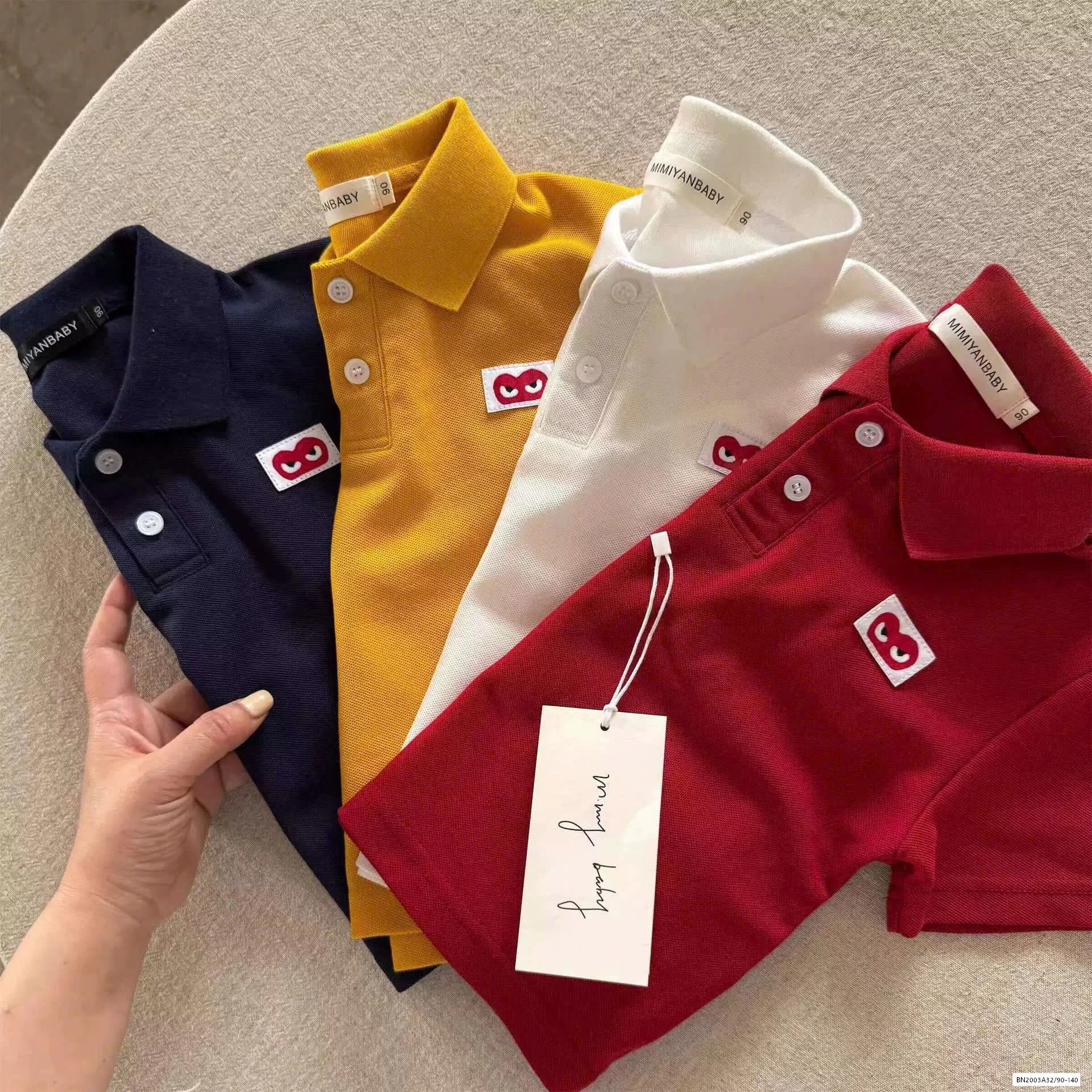 POLO LOGO TRÁI TIM MMY