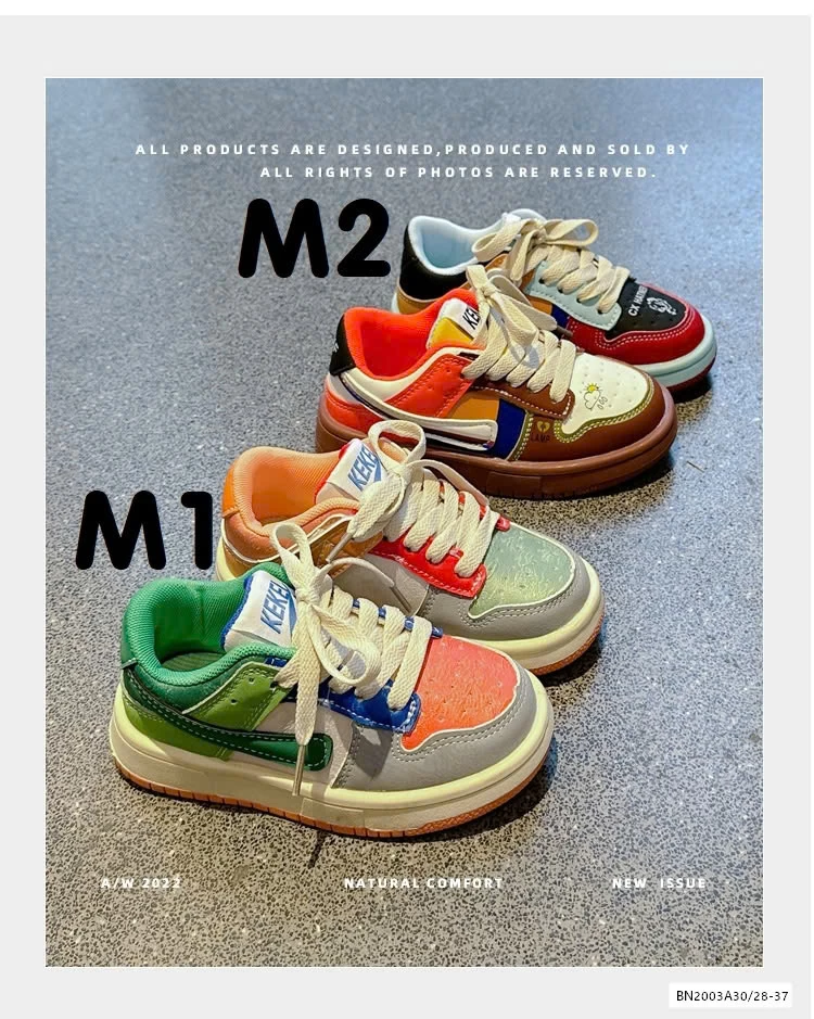 GIÀY THỂ THAO CHÂN 2 MÀU