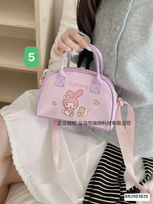 TÚI ĐEO CHÉO KUROMI CHO BÉ GÁI