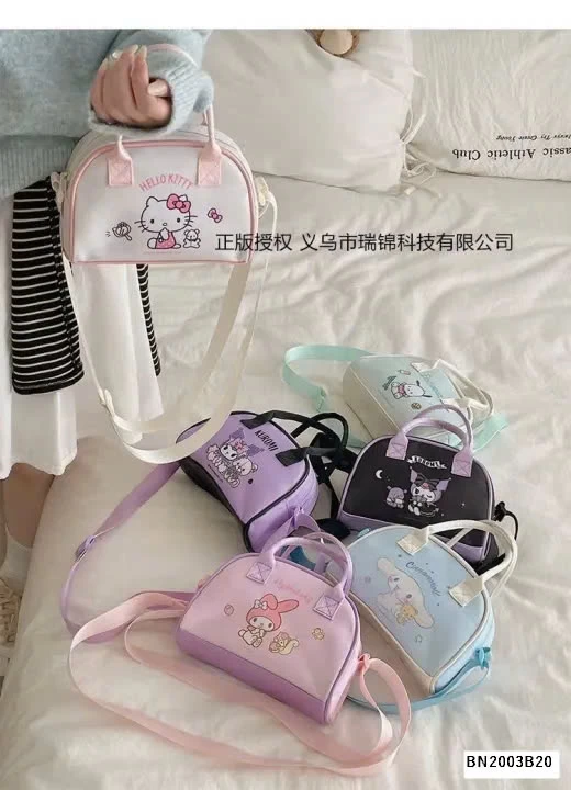 TÚI ĐEO CHÉO KUROMI CHO BÉ GÁI