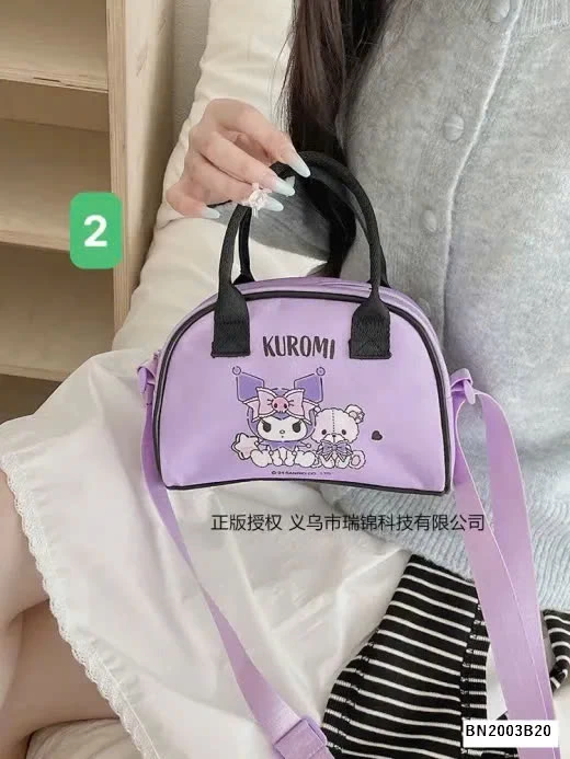 TÚI ĐEO CHÉO KUROMI CHO BÉ GÁI