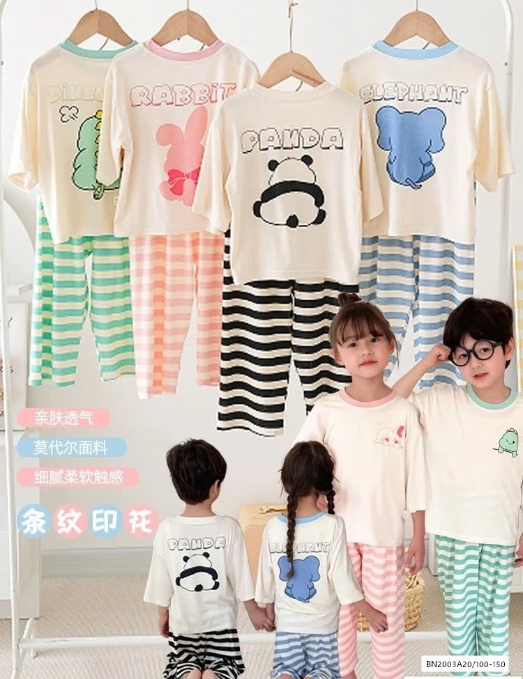 BỘ COTTON LẠNH NGẮN TAY BT BG