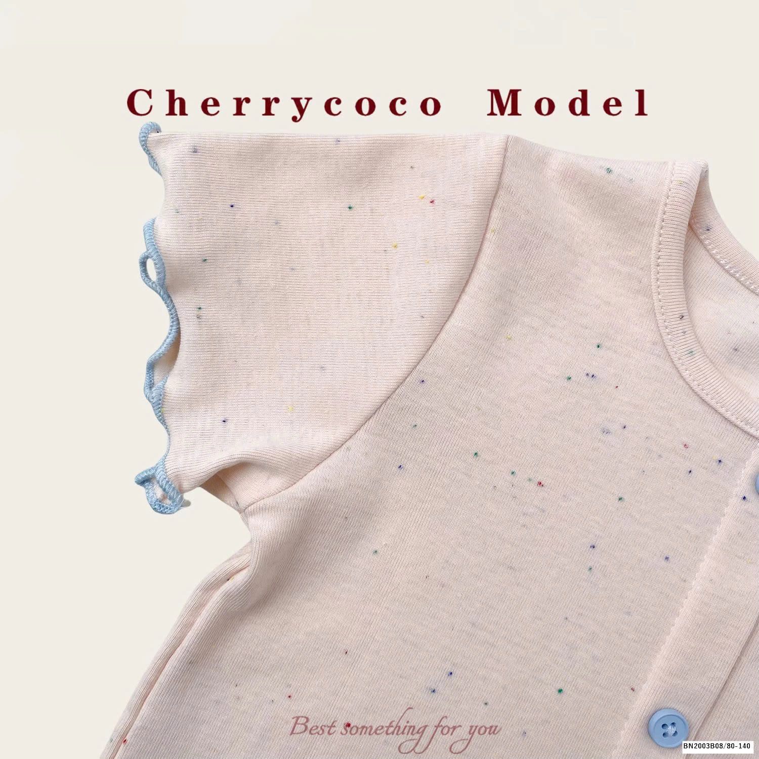 ÁO THUN MUỐI TIÊU VIỀN BÈO BÉ GÁI CHERYCOCO