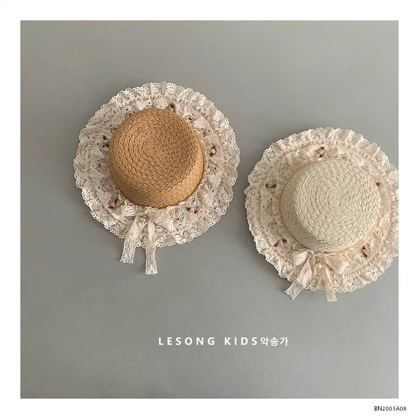 MŨ CÓI RỘNG VÀNH VIỀN REN