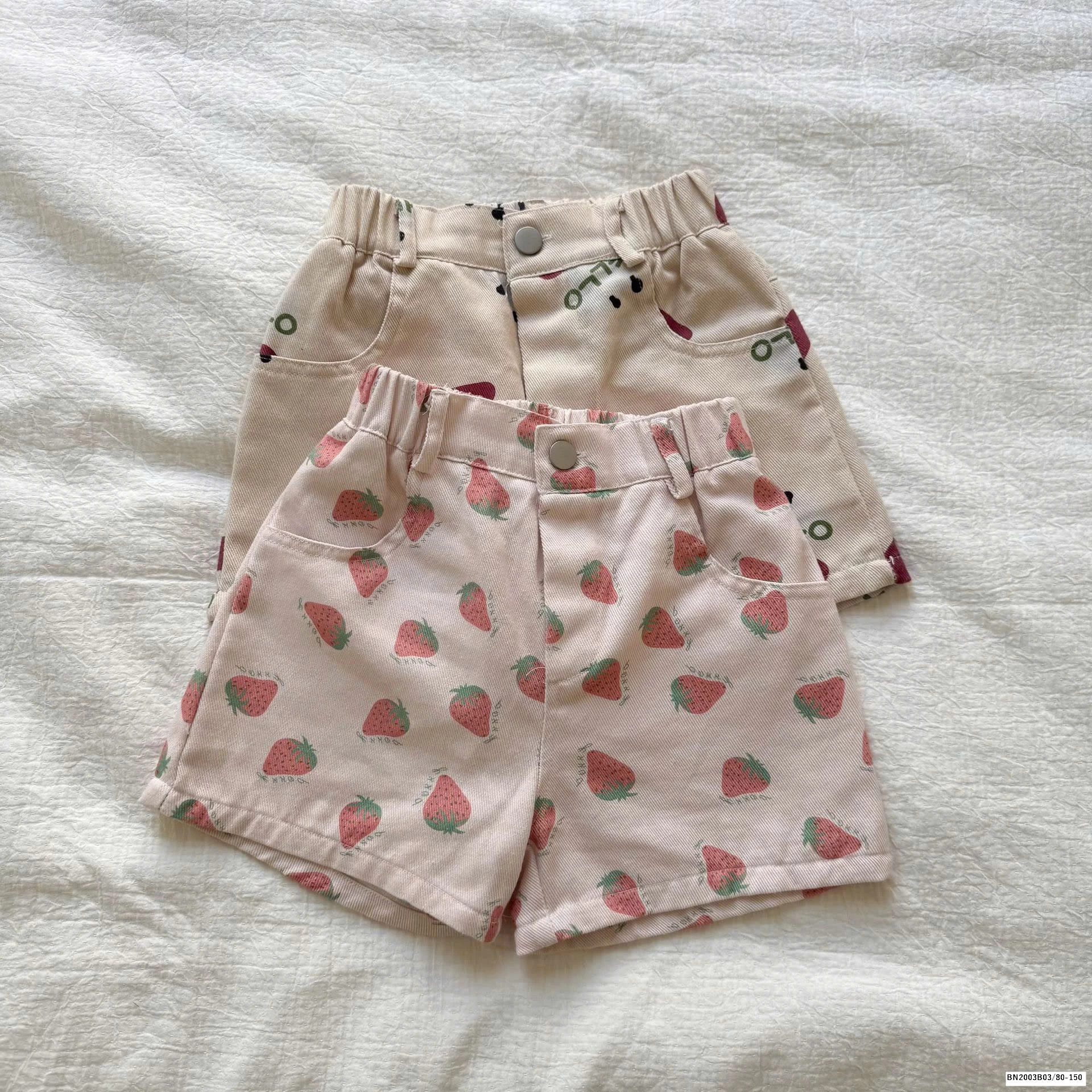 QUẦN SHORT HỌA TIẾT CHO BÉ