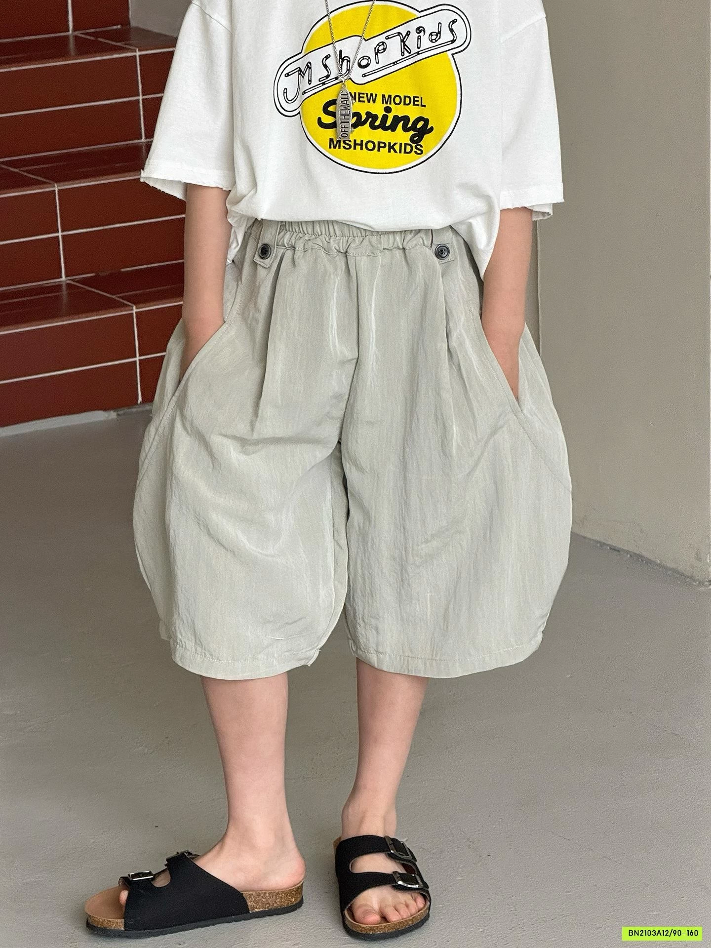 SHORT TENCEL TÚI SAU