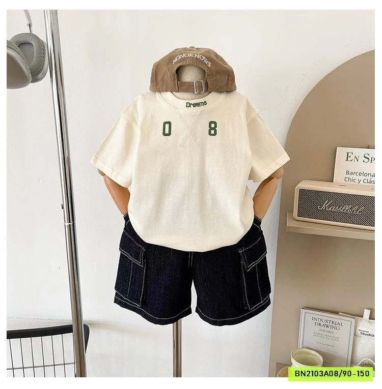 SHORT DENIM TÚI HỘP CHUANCHUANMA