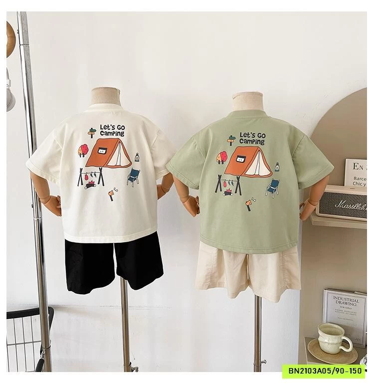 ÁO THUN IN LỀU SAU LƯNG CHUANCHUANMA