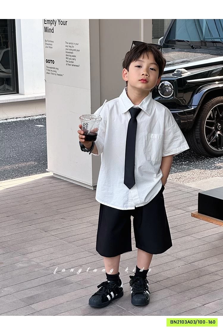 SÉT SƠ MI MIX SHORT ÂU CÔNG TỬ