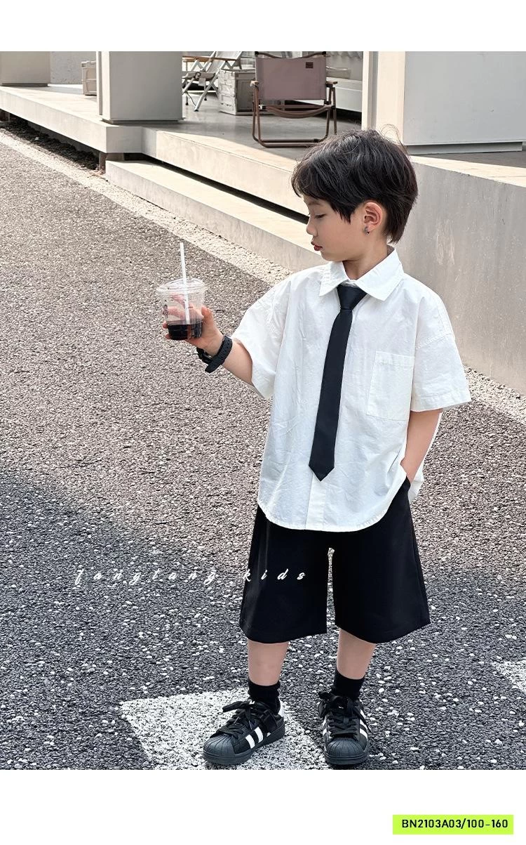 SÉT SƠ MI MIX SHORT ÂU CÔNG TỬ