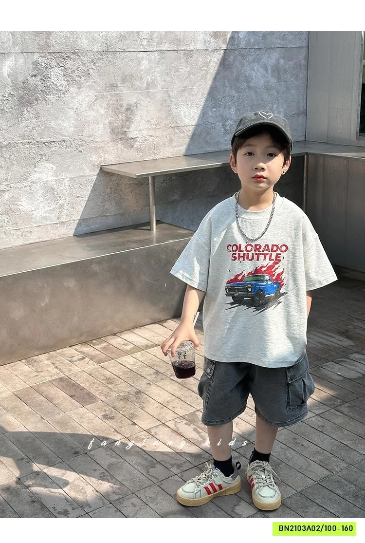 ÁO THUN OTO XÁM MUỐI TIÊU