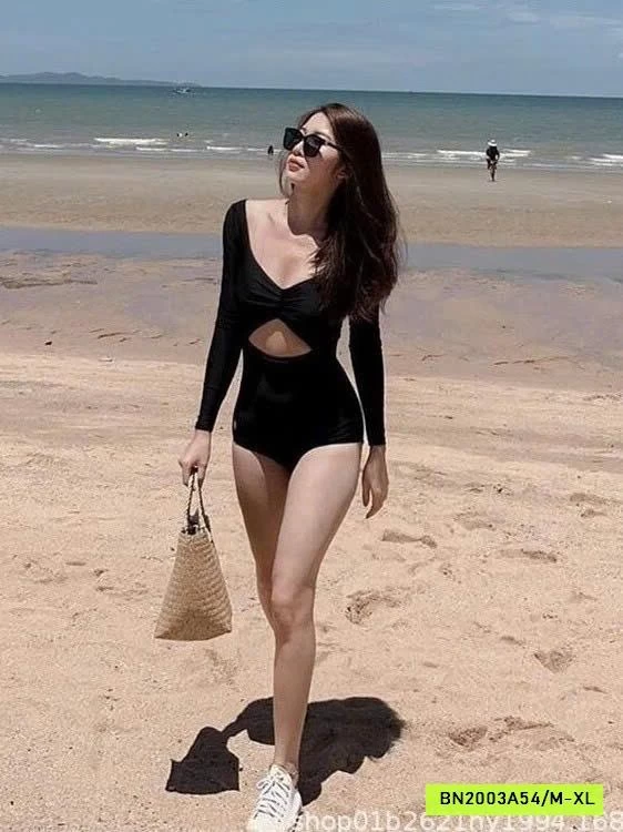 ĐỒ BƠI DÀI TAY LIỀN THÂN NỮ