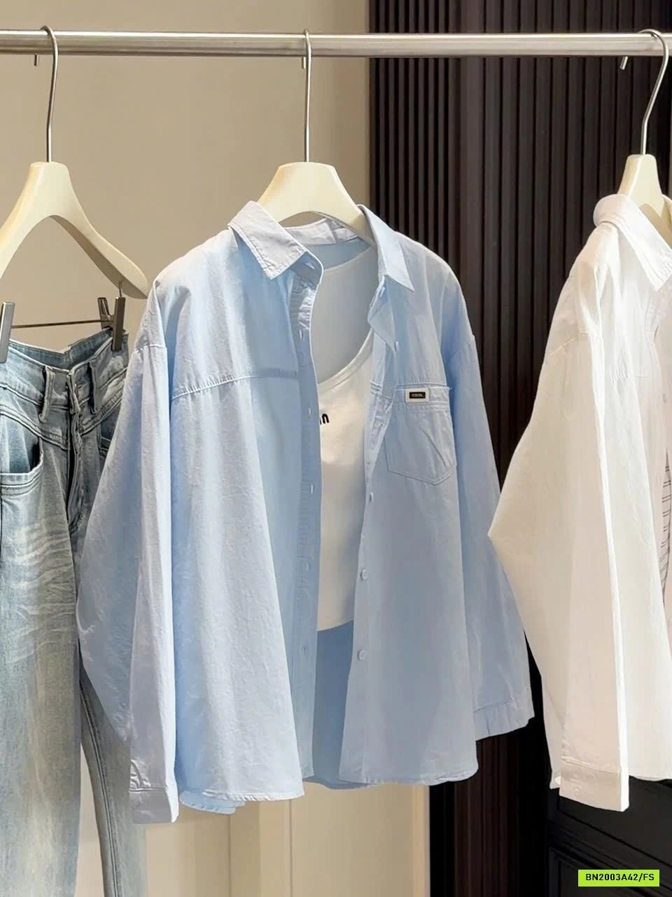 ÁO SƠ MI NỮ ANNA