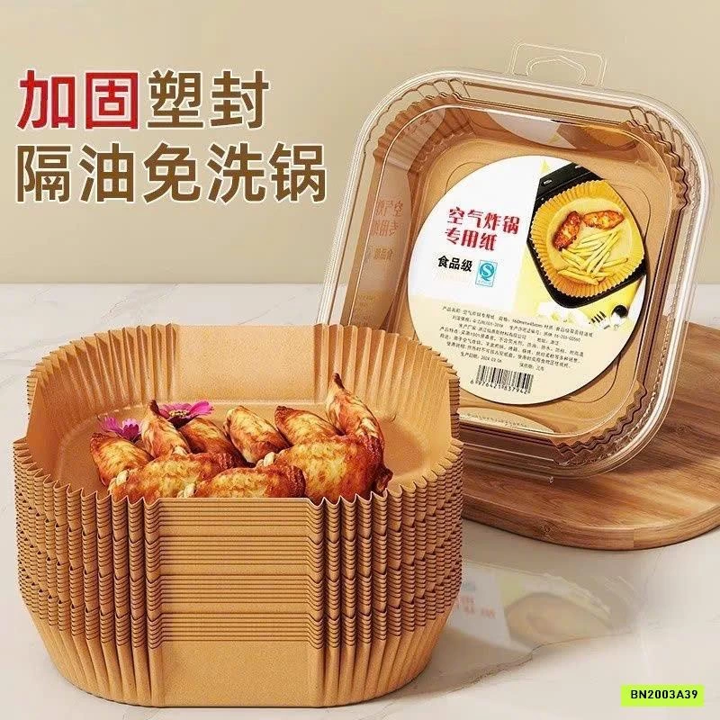 SÉT 200 GIẤY LÓT NỒI CHIÊN KHÔNG DẦU