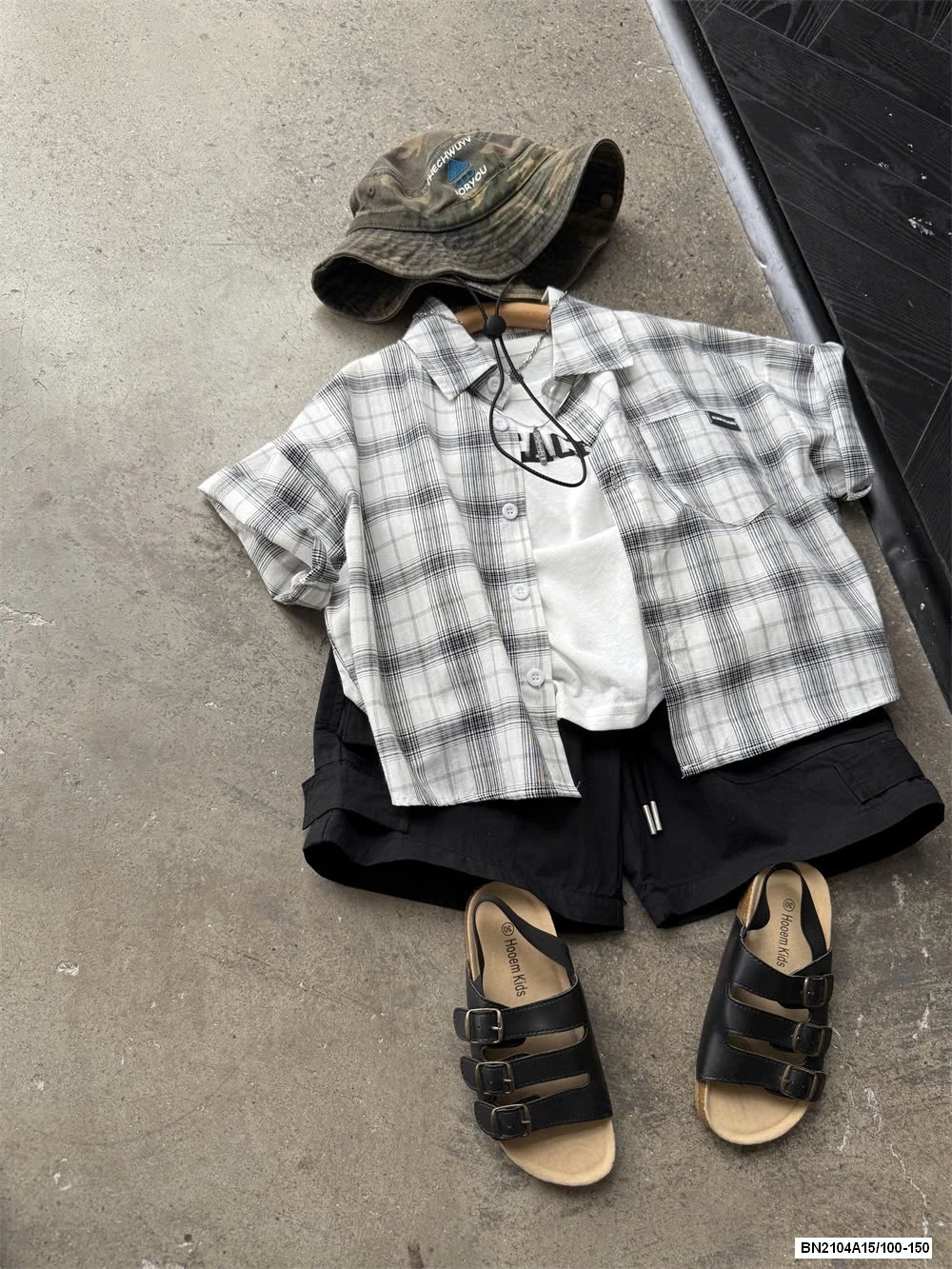 SÉT SƠ MI CARO+ ÁO SÁT NÁCH