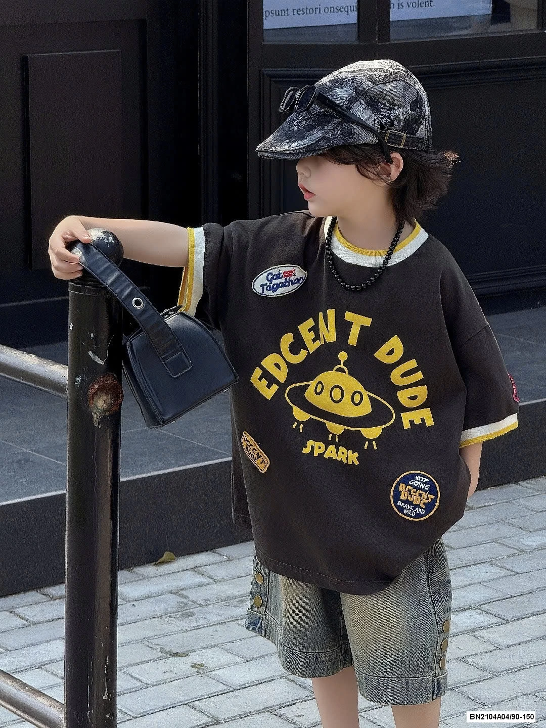 ÁO NÂU MIX SHORT LOANG