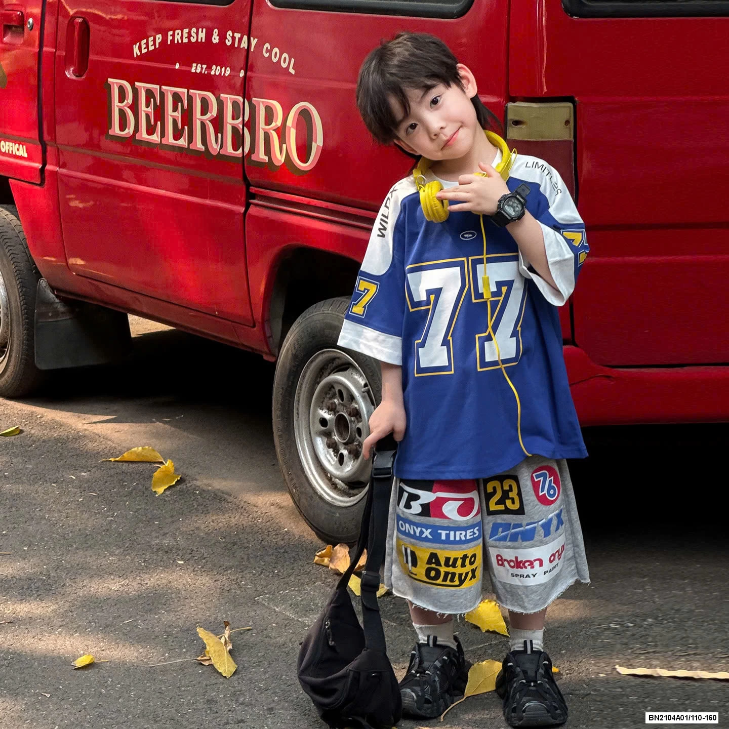 ÁO THỂ THAO 77 MIX SHORT CHỮ