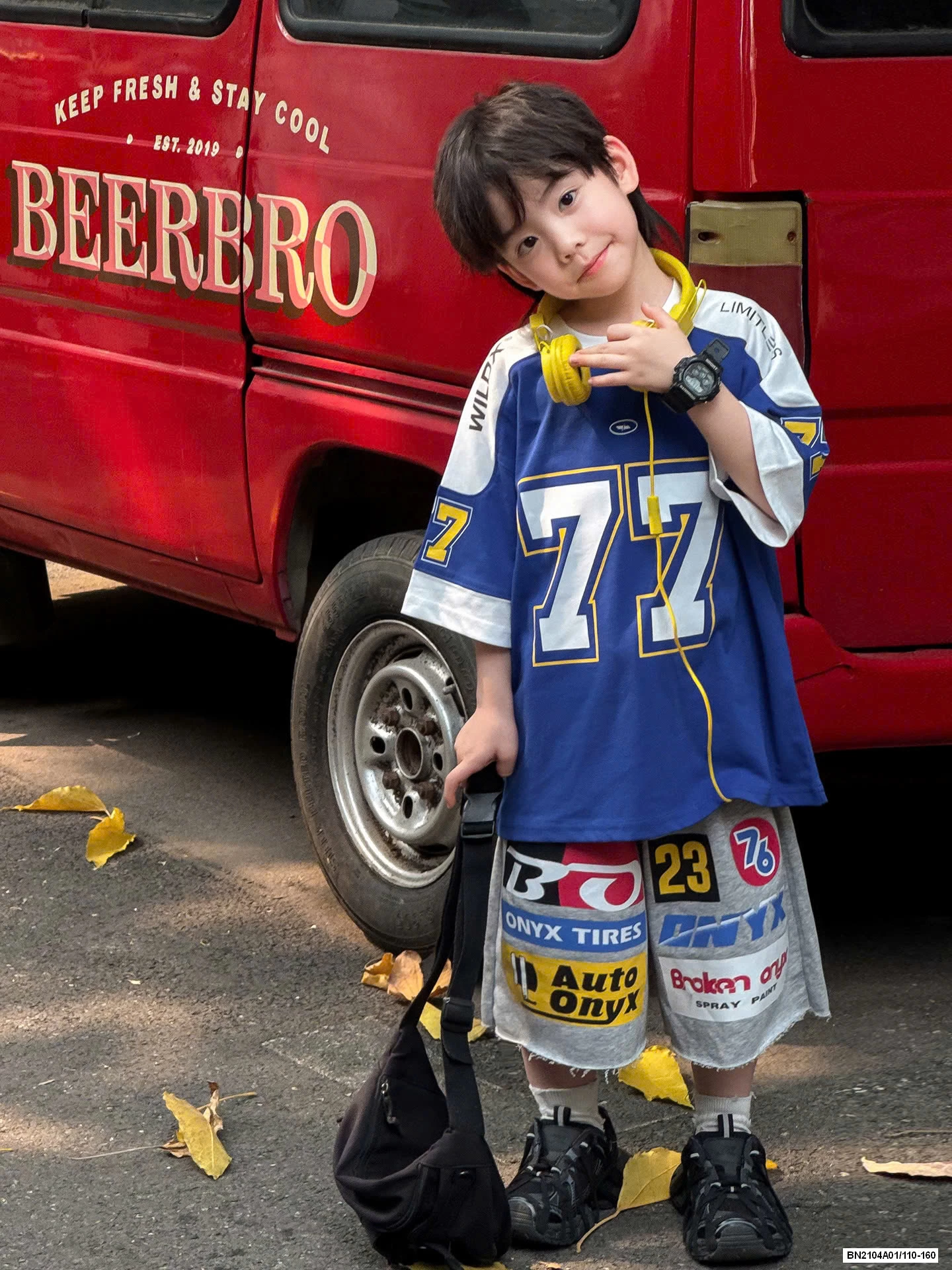 ÁO THỂ THAO 77 MIX SHORT CHỮ