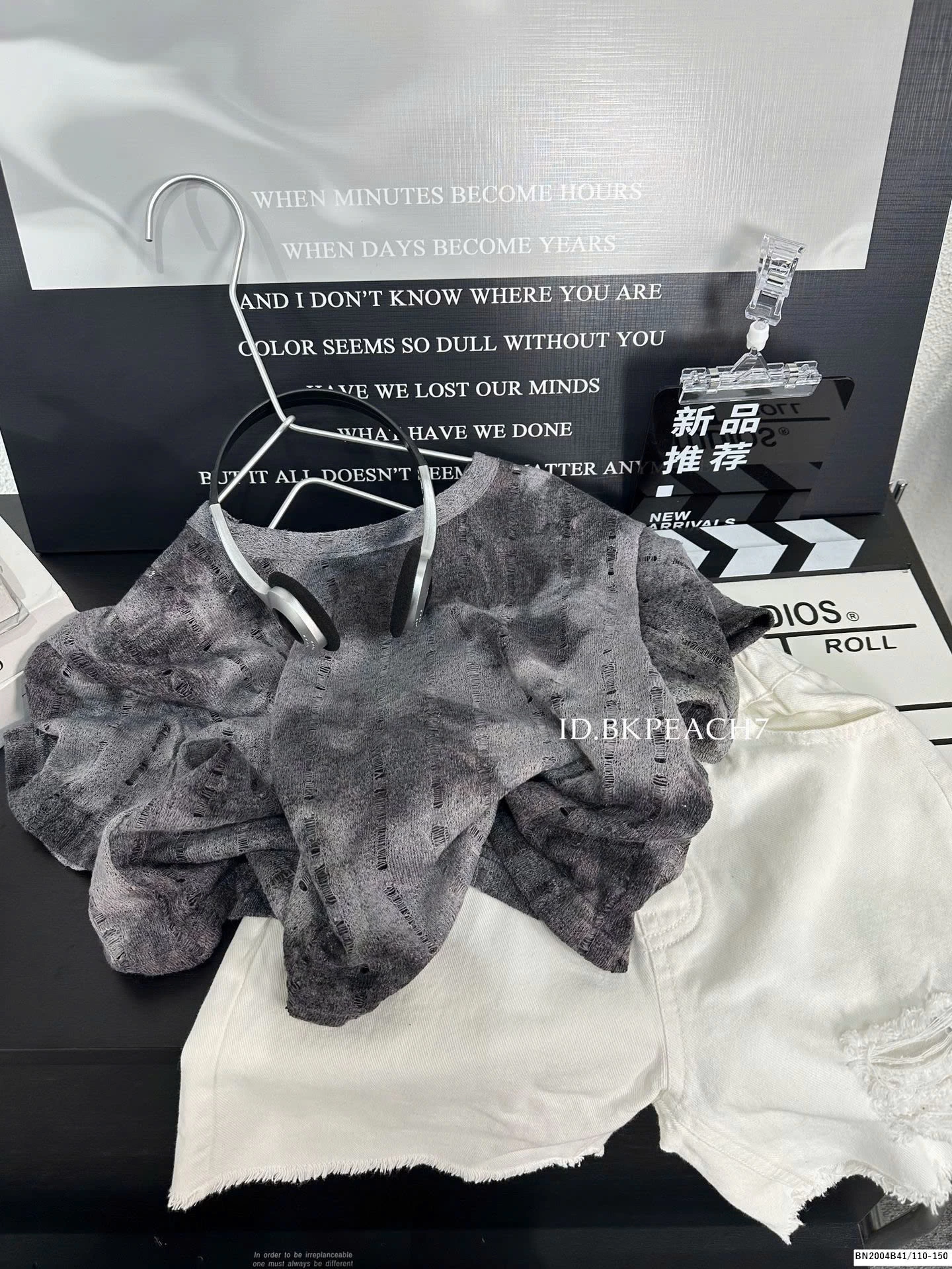 ÁO THUN RÁCH LỖ LOANG MÀU